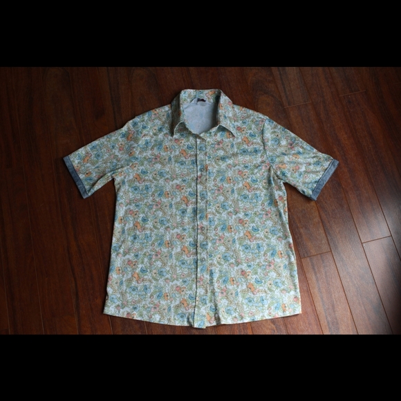 Vintage Sears "the shirt" in floral pattern - Picture 1 of 6